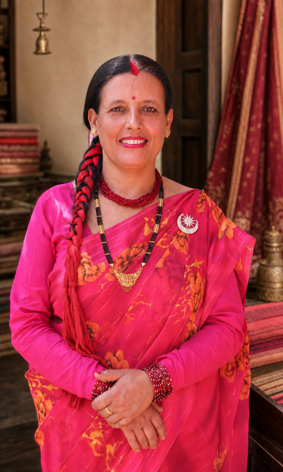 Manju Marasini, founder and proprietor of Aatarkada Stores