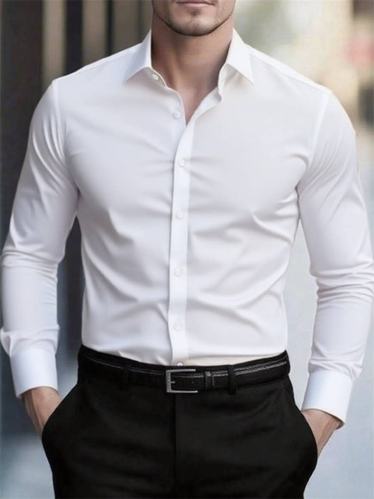 Classic Men&amp;#039;s Formal Shirt
