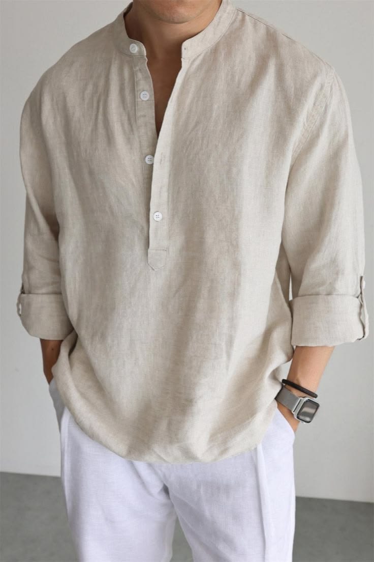 Men's Linen Shirt